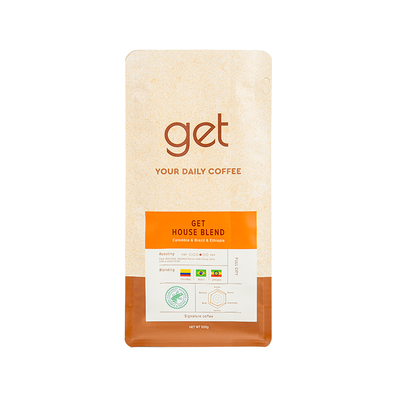 250g, 500g,1 kg Balení kávových zrn sáček 250g, 500g,1 kg Balení kávových zrn sáček