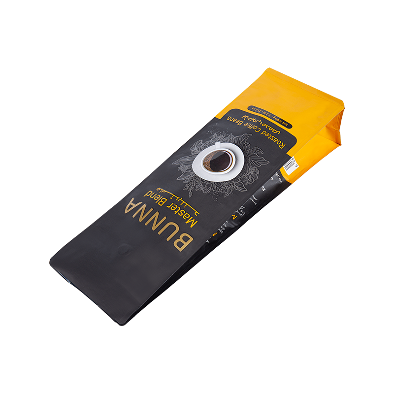 250g-1kg Kávový sáček s osmi bočními uzávěry 250g-1kg Kávový sáček s osmi bočními uzávěry