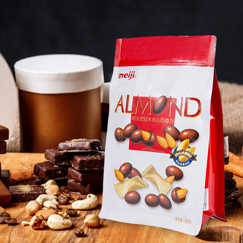 Čokoládový sáček s osmistranným těsněním odolný proti vlhkosti Čokoládový sáček s osmistranným těsněním odolný proti vlhkosti