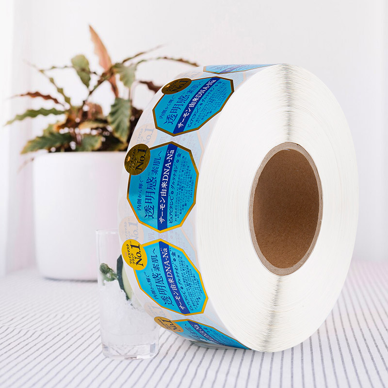 Vodotěsný samolepicí samolepicí štítek odolný proti oleji