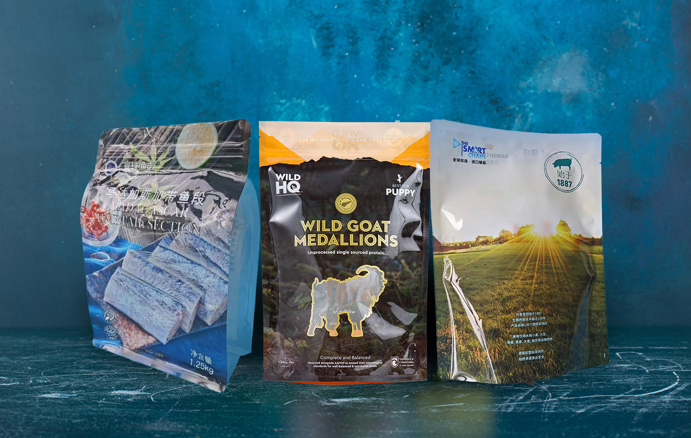 Taška na balení mražených potravin